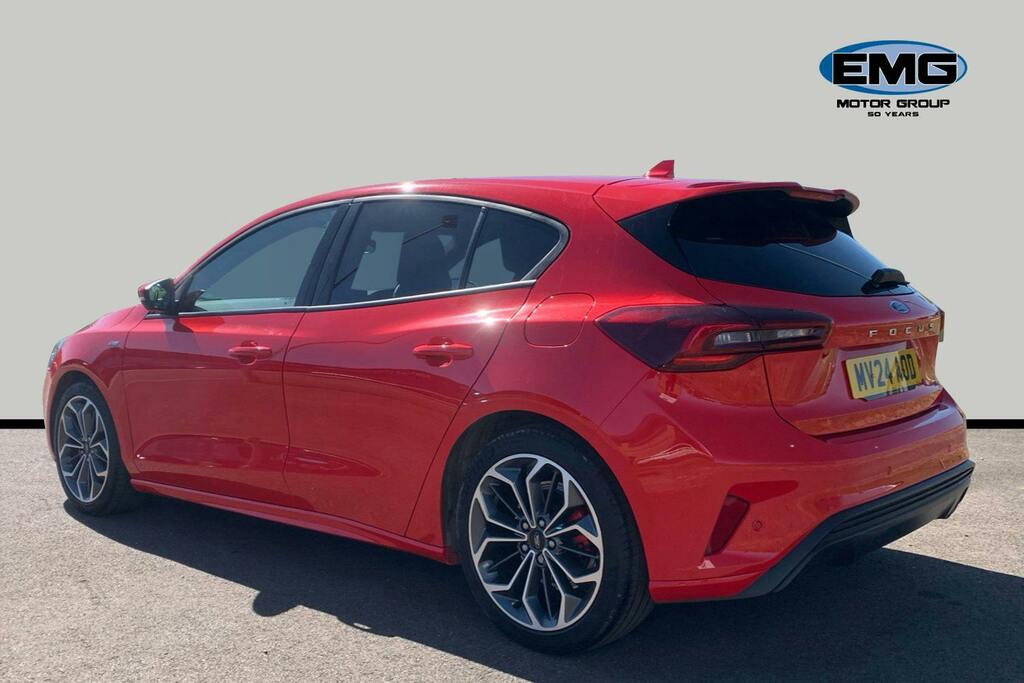 Ford Focus 1.0T Ecoboost Mhev St Line X Hatchback MV24AOD Red #4
