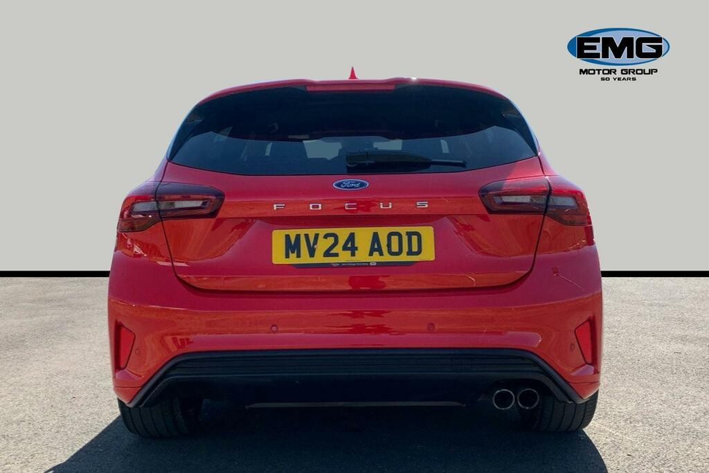 Ford Focus 1.0T Ecoboost Mhev St Line X Hatchback MV24AOD Red #5