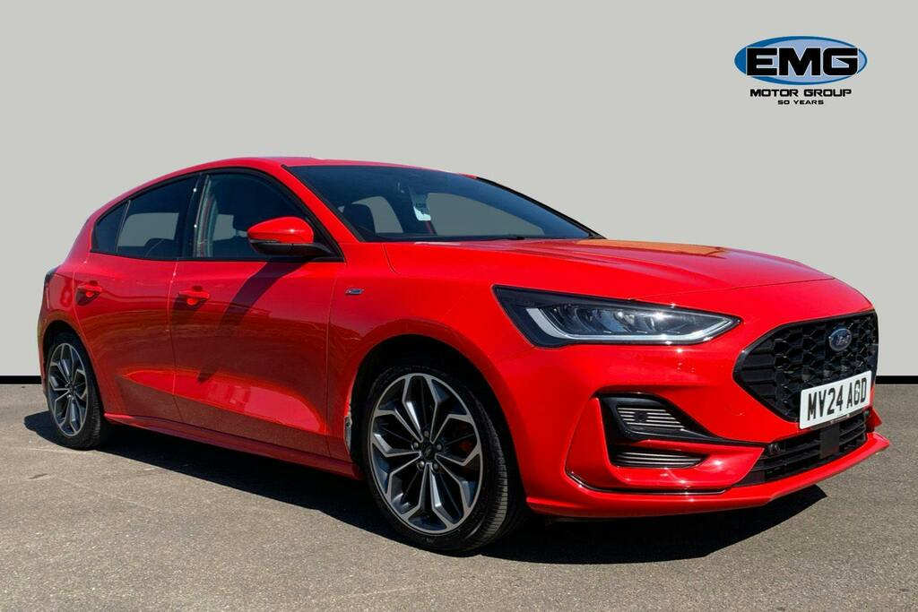 Ford Focus 1.0T Ecoboost Mhev St Line X Hatchback Red