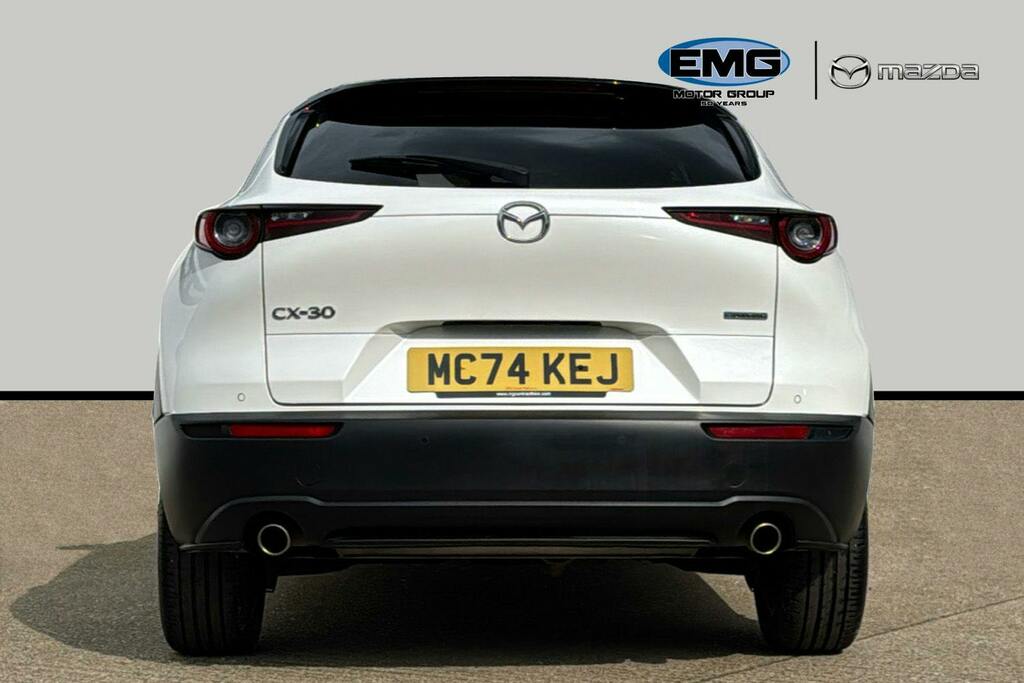 Mazda CX-30 2.5 E Skyactiv G Mhev Exclusive Line Suv Petro MC74KEJ White #5