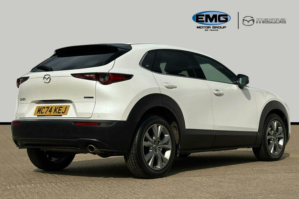 Mazda CX-30 2.5 E Skyactiv G Mhev Exclusive Line Suv Petro MC74KEJ White #6