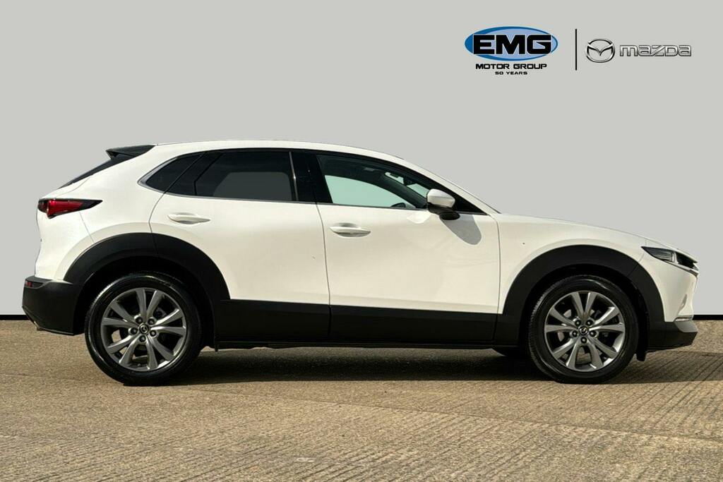 Mazda CX-30 2.5 E Skyactiv G Mhev Exclusive Line Suv Petro MC74KEJ White #3