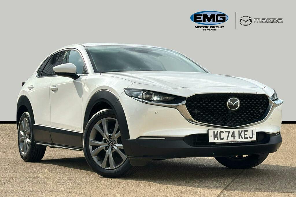 Mazda CX-30 2.5 E Skyactiv G Mhev Exclusive Line Suv Petro White