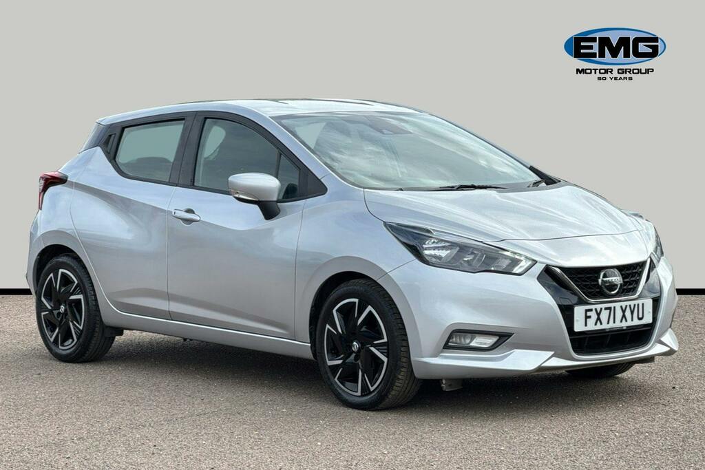 Nissan Micra 1.0 Ig T Acenta Hatchback Xtron Ss Silver