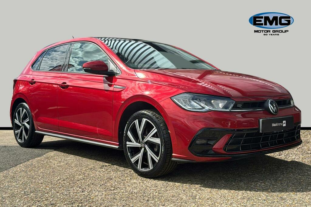 Volkswagen Polo 1.0 Tsi R Line Hatchback Dsg Ss YG72VXA Red
