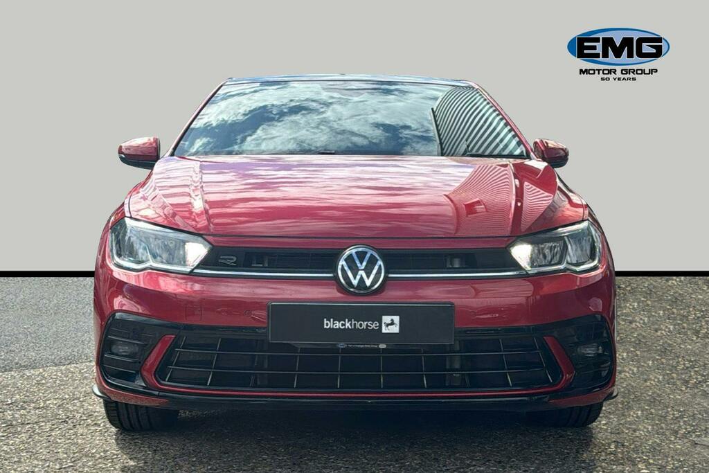 Volkswagen Polo 1.0 Tsi R Line Hatchback Dsg Ss YG72VXA Red #2