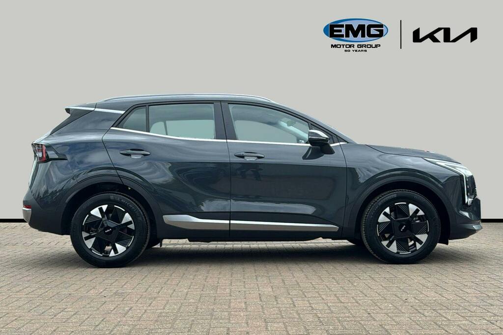 Kia Sportage 1.6 H T Gdi Pure Suv Hybrid Ss EA75UVR Silver #3