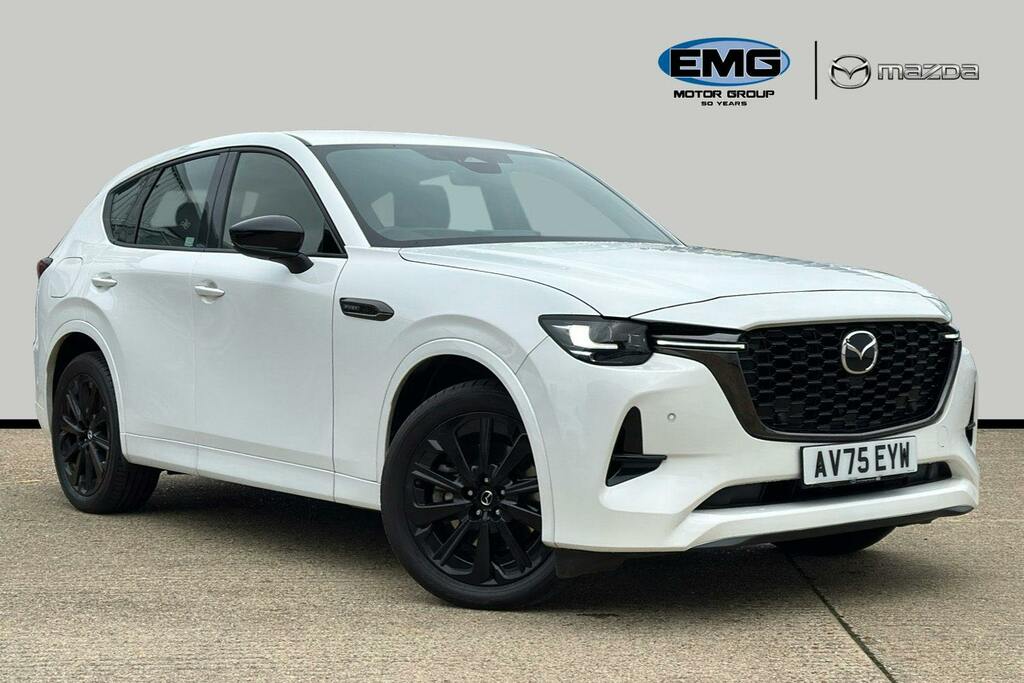Mazda CX-60 2.5 E Skyactiv 17.8Kwh Homura Suv Plug White