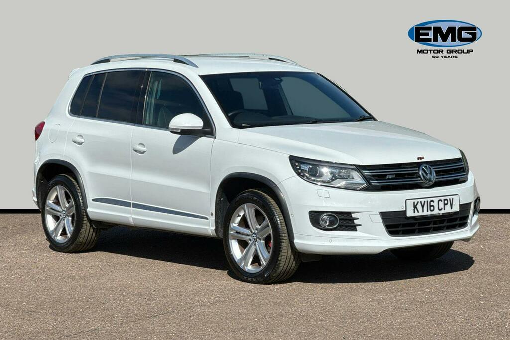 Volkswagen Tiguan 2.0 Tdi Bluemotion Tech R Line Edition Suv Die White