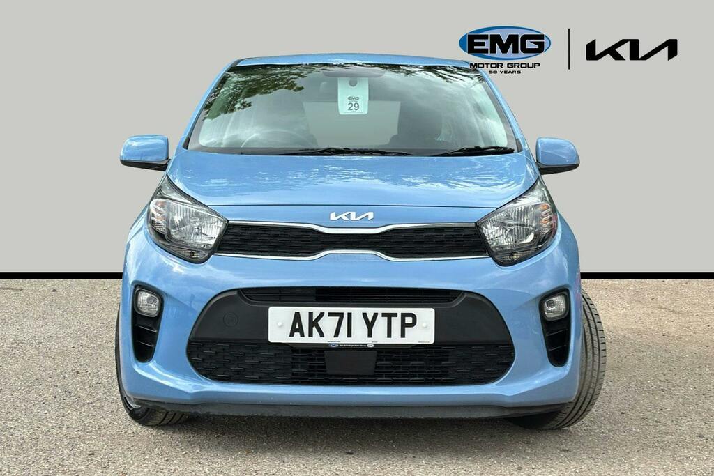 Kia Picanto 1.0 Dpi 2 Hatchback Amt Ss AK71YTP Blue #2