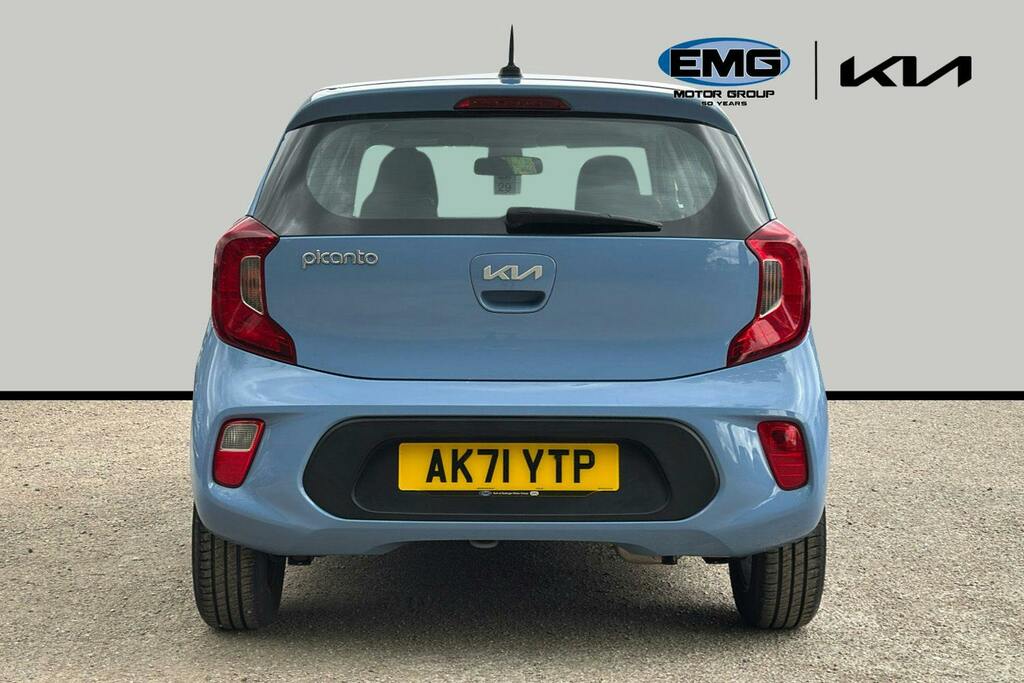 Kia Picanto 1.0 Dpi 2 Hatchback Amt Ss AK71YTP Blue #5