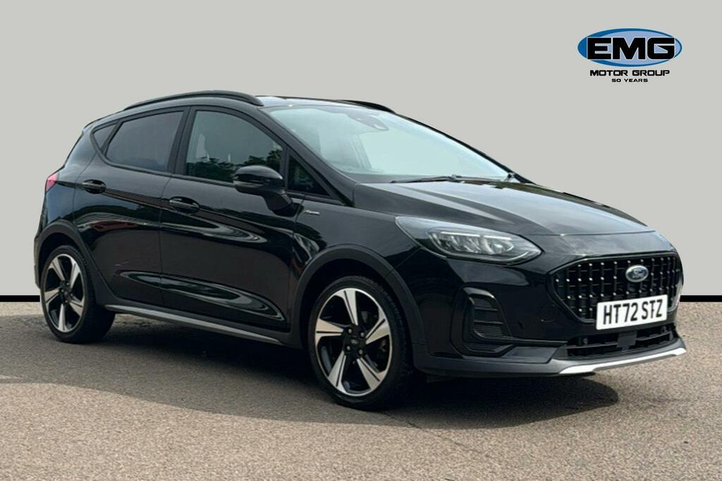 Ford Fiesta 1.0T Ecoboost Mhev Active Hatchback Hyb Black