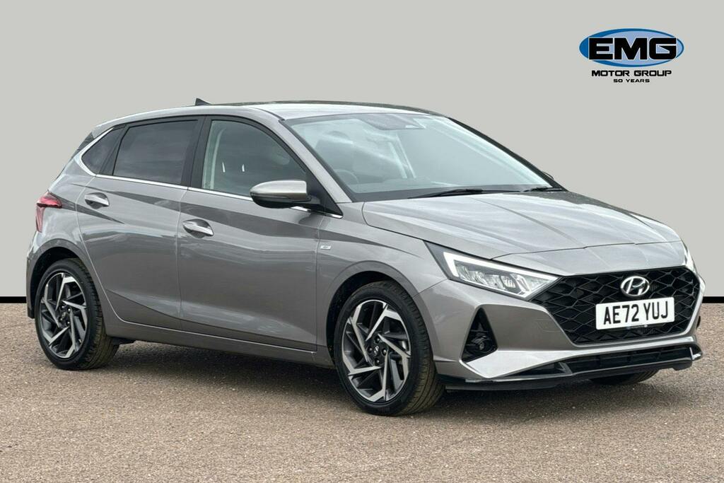 Hyundai I20 1.0 T Gdi Mhev Premium Hatchback Hybrid AE72YUJ Brown
