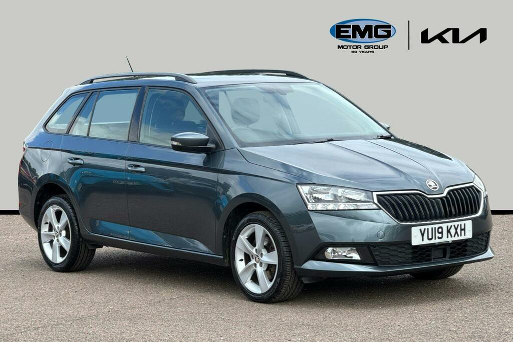 Skoda Fabia 1.0 Tsi Se L Estate Dsg Ss YU19KXH Grey