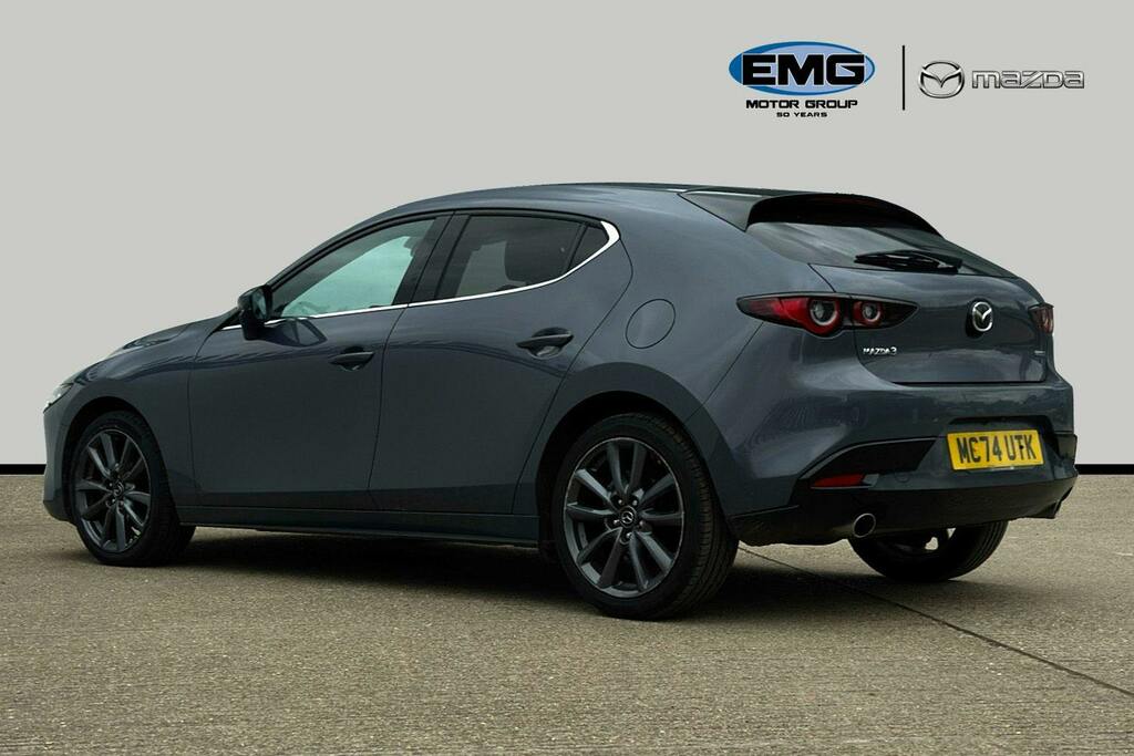 Mazda 3 2.5 E Skyactiv G Mhev Exclusive Line Hatchback MC74UTK Grey #4