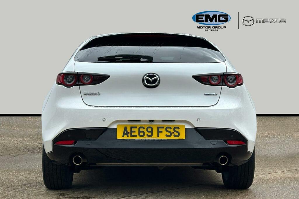Mazda 3 2.0 Skyactiv G Mhev Gt Sport Tech Hatchback Pe White #5