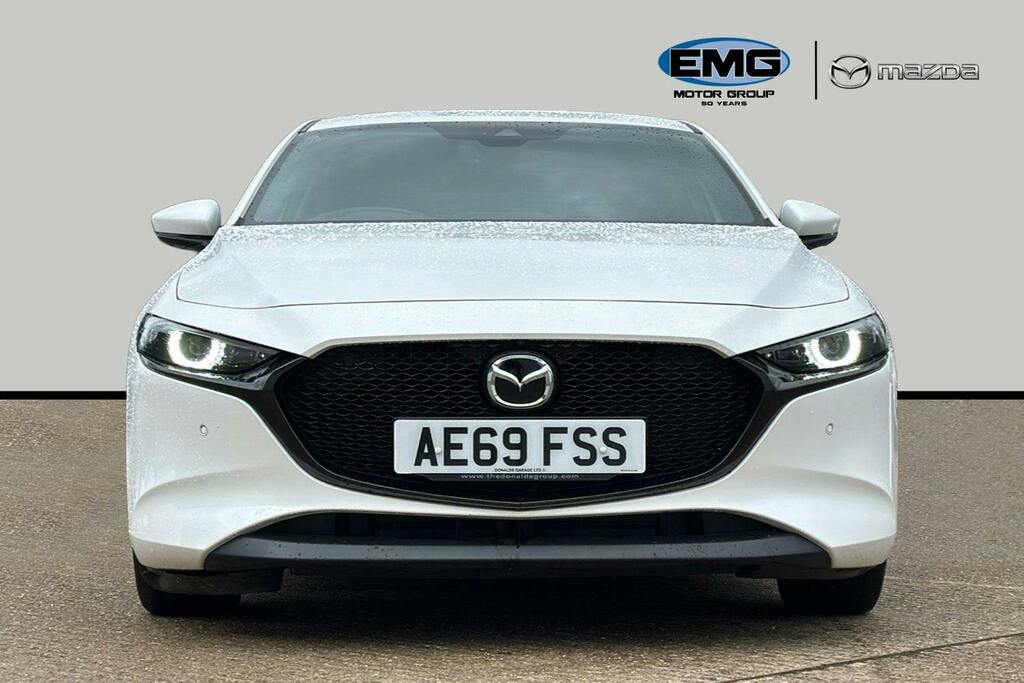 Mazda 3 2.0 Skyactiv G Mhev Gt Sport Tech Hatchback Pe White #2