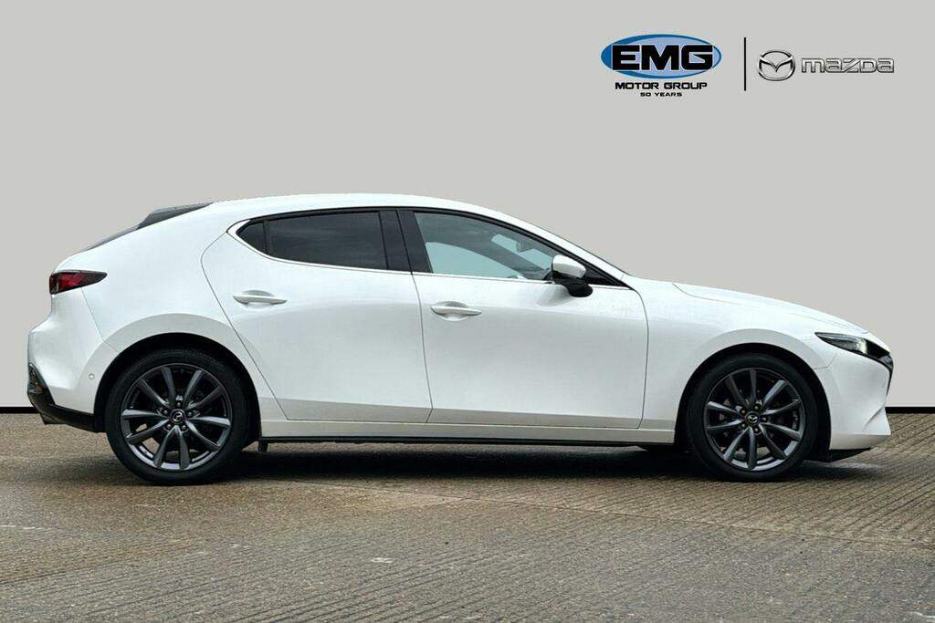 Mazda 3 2.0 Skyactiv G Mhev Gt Sport Tech Hatchback Pe White #3
