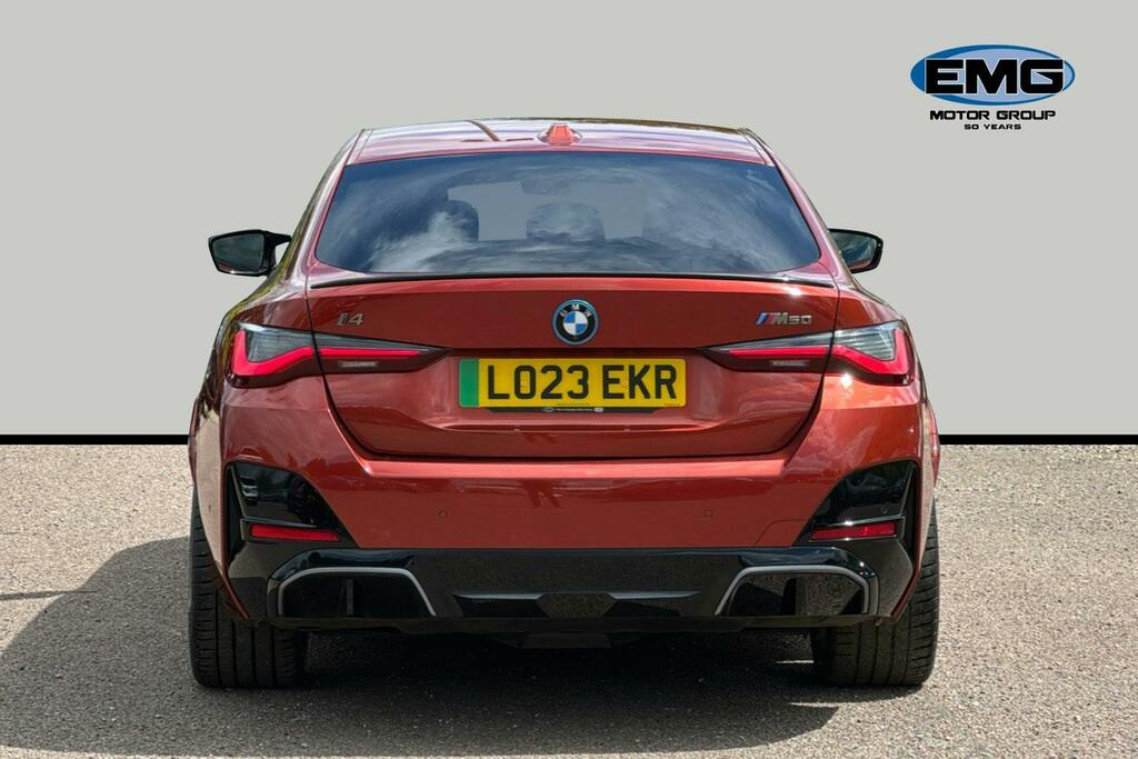 BMW i4 M50 83.9Kwh Gran Coupe 4Wd LO23EKR Orange #5