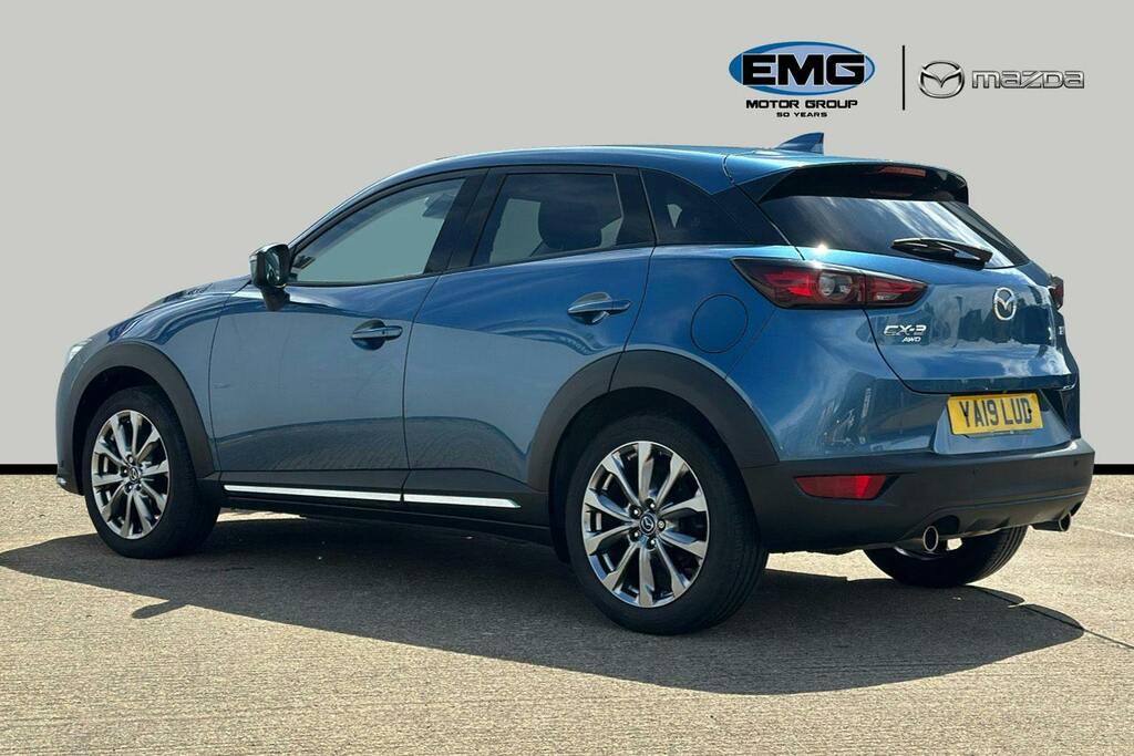 Mazda CX-3 2.0 Skyactiv G Sport Nav Plus Suv YA19LUD Blue #4