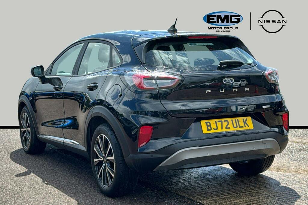 Ford Puma 1.0T Ecoboost Mhev Titanium Suv Hybrid BJ72ULK Black #4