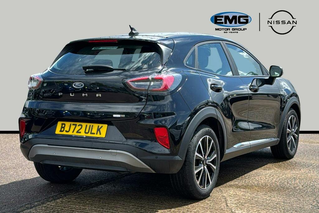 Ford Puma 1.0T Ecoboost Mhev Titanium Suv Hybrid BJ72ULK Black #6