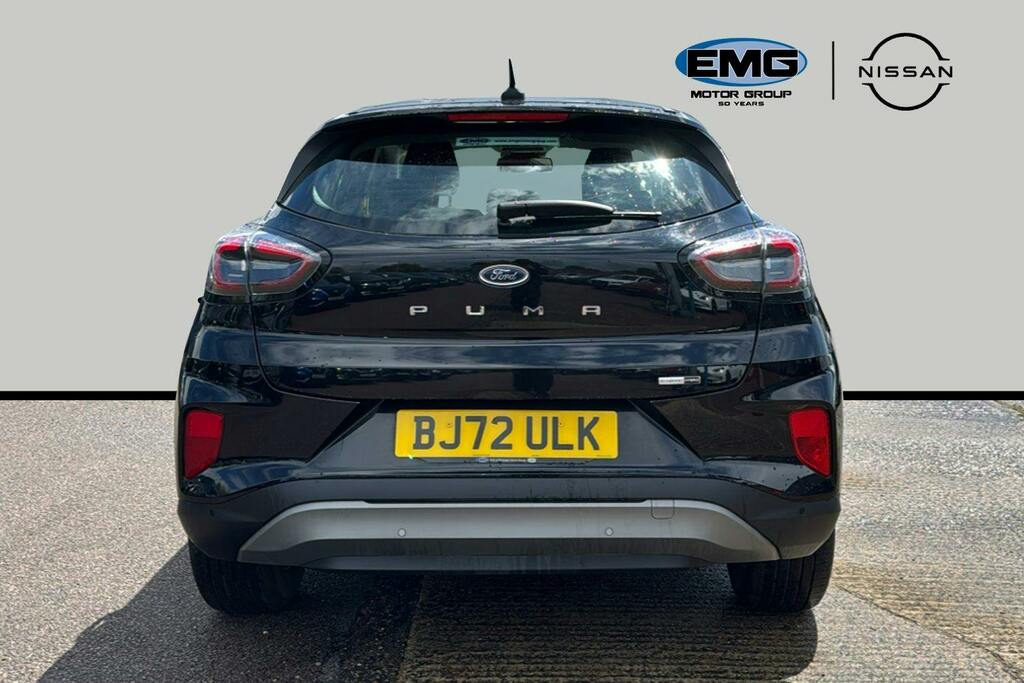 Ford Puma 1.0T Ecoboost Mhev Titanium Suv Hybrid BJ72ULK Black #5