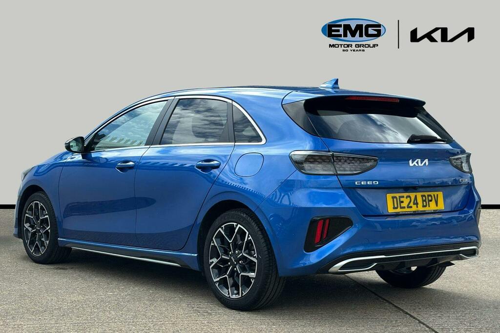 Kia Ceed 1.5 T Gdi Gt Line Hatchback S DE24BPV Blue #4