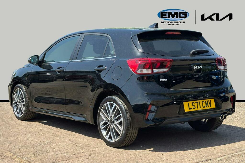 Kia RIO 1.0 T Gdi Mhev Gt Line S Hatchback Hybr Black #4