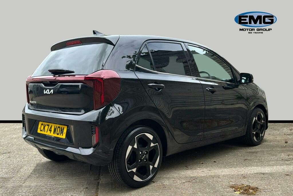 Kia Picanto 1.0 3 Hatchback Ss CK74WOM Black #6