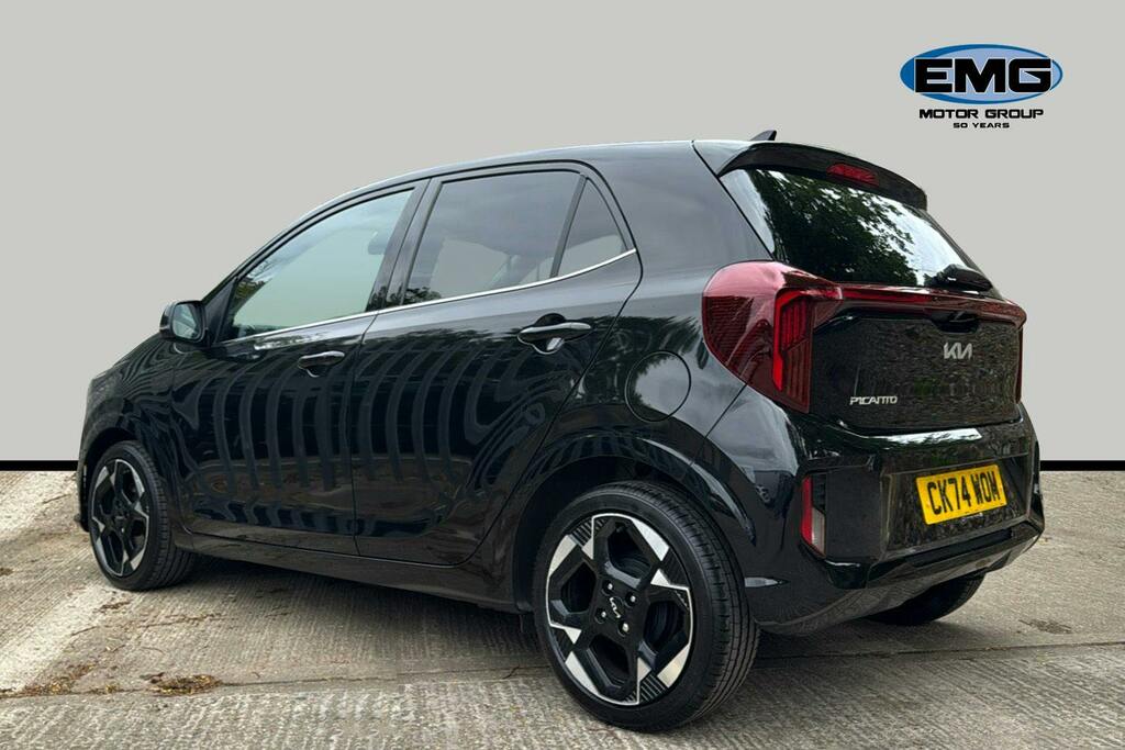 Kia Picanto 1.0 3 Hatchback Ss CK74WOM Black #4
