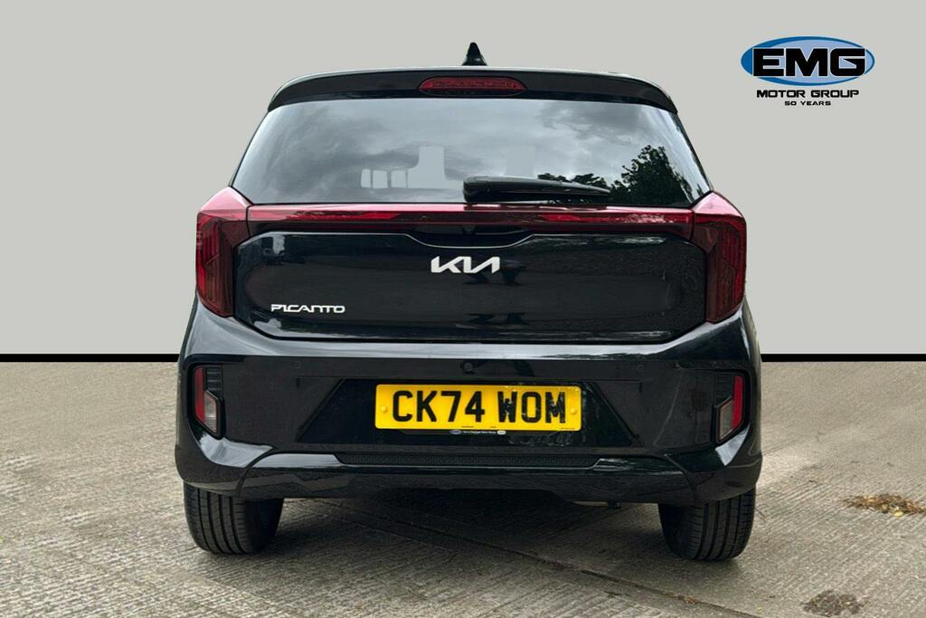 Kia Picanto 1.0 3 Hatchback Ss CK74WOM Black #5