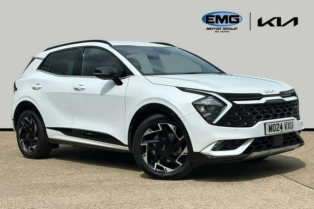 Kia Sportage 1.6 T Gdi Mhev Gt Line Suv Hybrid Manua White