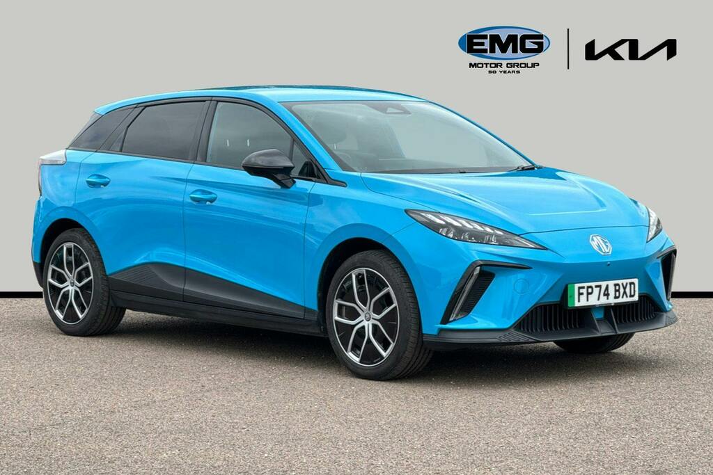 MG MG4 64Kwh Trophy Long Range Hatchback Aut Blue