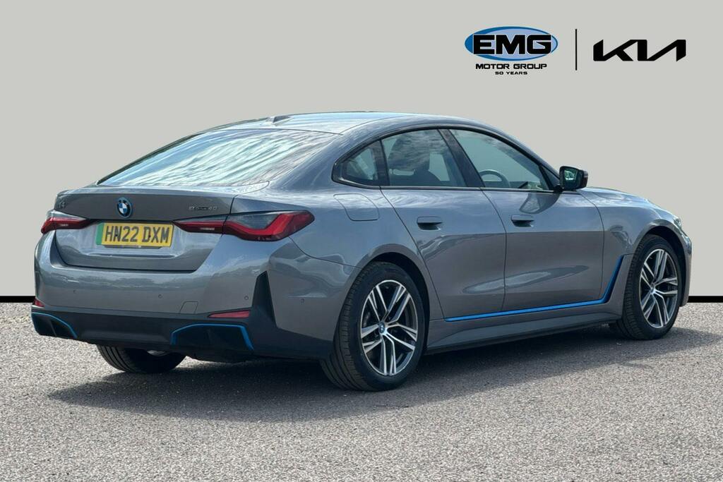 BMW i4 40 83.9Kwh Sport Gran Coupe Edri HN22DXM Grey #6