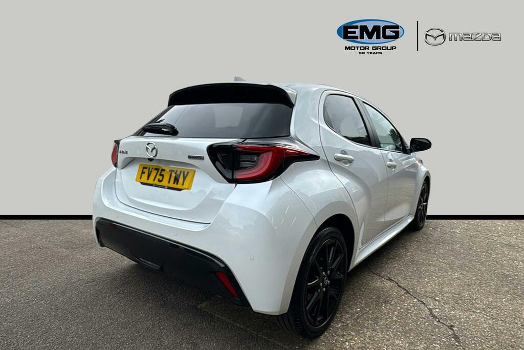 Mazda 2 1.5H Homura Hatchback Hybrid Cvt Ss FV75TWY White #6