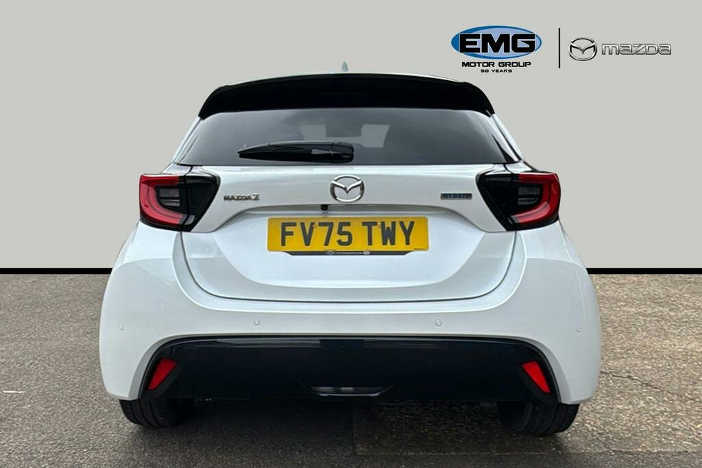 Mazda 2 1.5H Homura Hatchback Hybrid Cvt Ss FV75TWY White #5