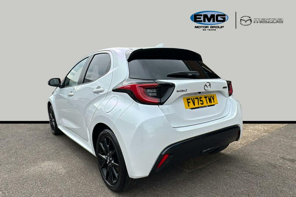 Mazda 2 1.5H Homura Hatchback Hybrid Cvt Ss FV75TWY White #4