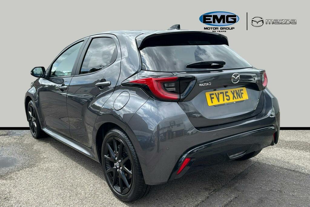 Mazda 2 1.5H Homura Plus Hatchback Hybrid Cvt FV75XNF Grey #4