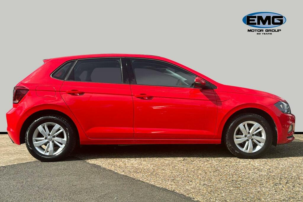 Volkswagen Polo 1.0 Evo Se Hatchback Ss AF20OWW Red #3