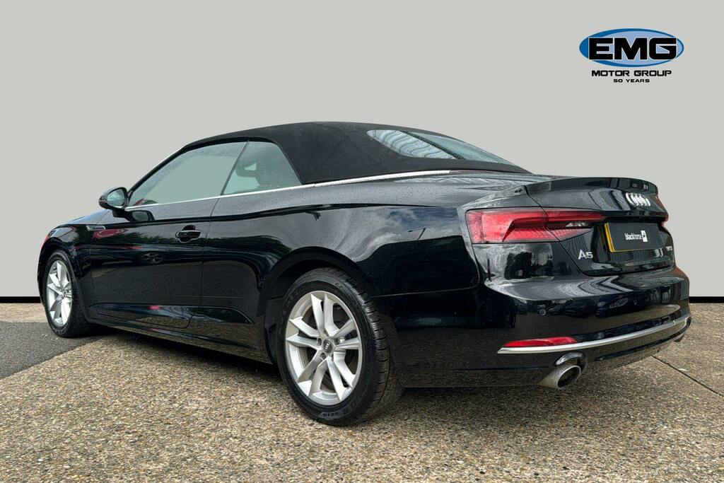 Audi A5 2.0 Tfsi Sport Convertible Ss LT18RYG Black #4