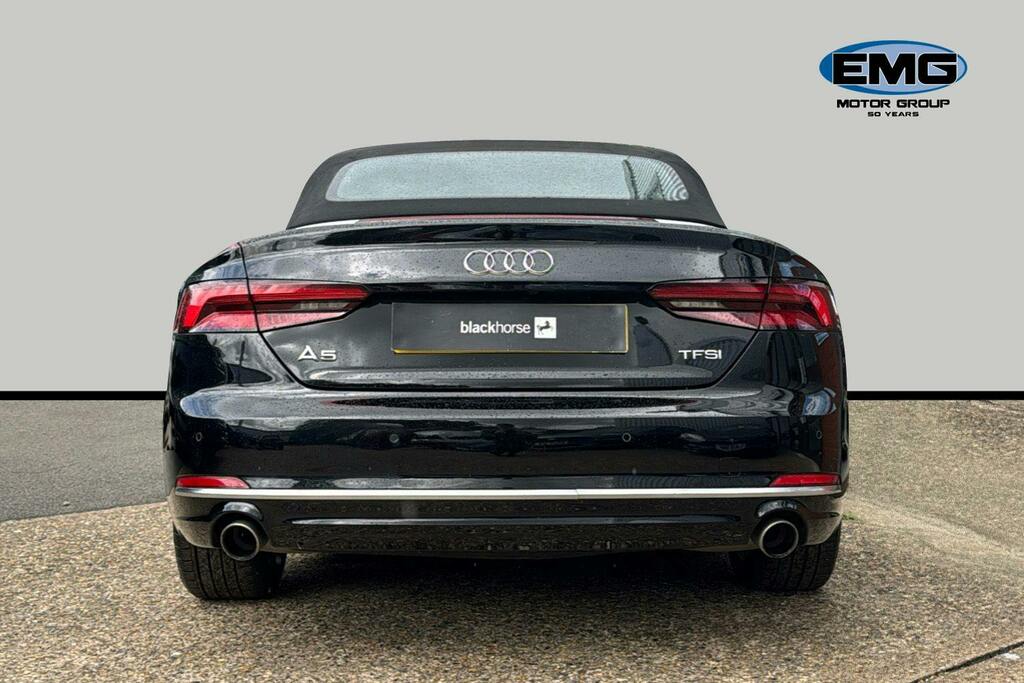 Audi A5 2.0 Tfsi Sport Convertible Ss LT18RYG Black #5