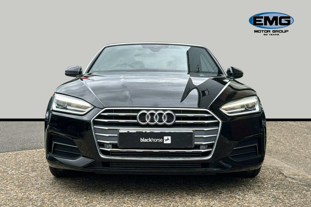 Audi A5 2.0 Tfsi Sport Convertible Ss LT18RYG Black #2