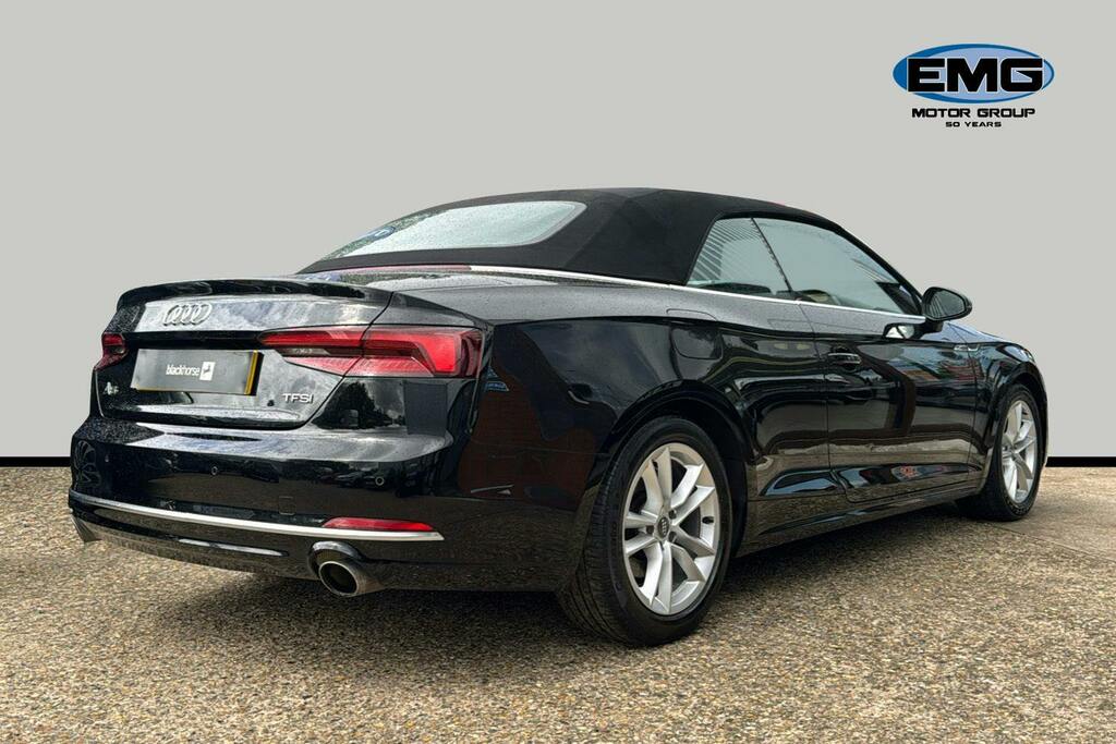 Audi A5 2.0 Tfsi Sport Convertible Ss LT18RYG Black #6