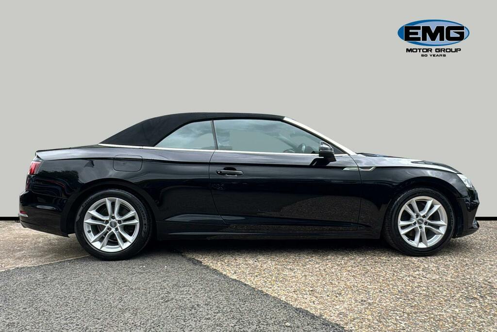 Audi A5 2.0 Tfsi Sport Convertible Ss LT18RYG Black #3