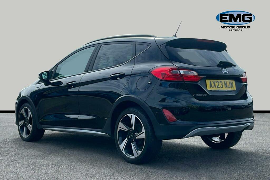 Ford Fiesta 1.0T Ecoboost Active Hatchback AX23NJN Black #4
