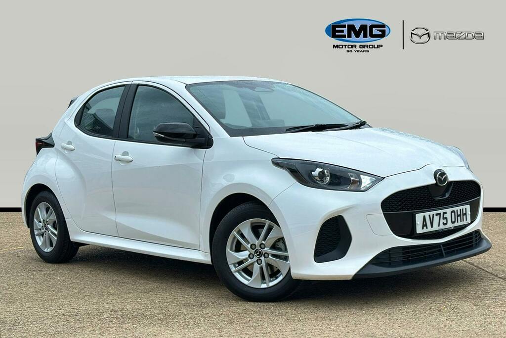 Mazda 2 1.5H Centre Line Hatchback Hybrid Cvt AV75OHH White