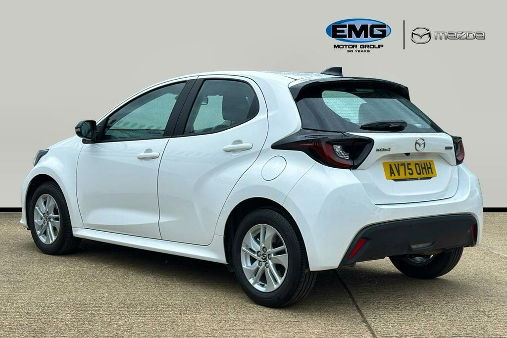 Mazda 2 1.5H Centre Line Hatchback Hybrid Cvt AV75OHH White #4