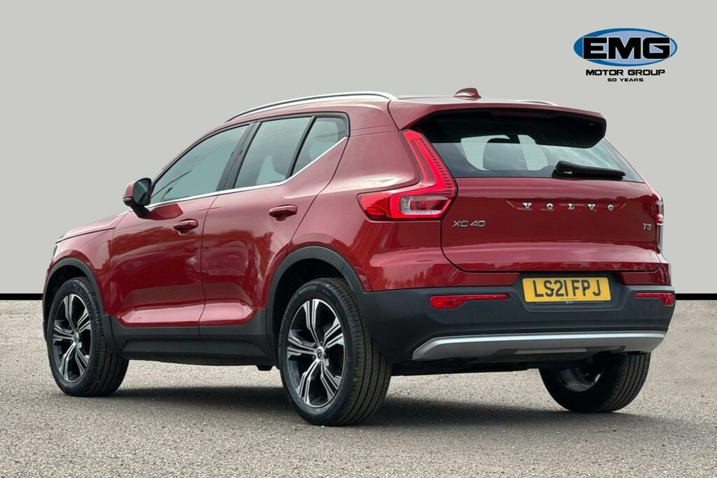 Volvo XC40 1.5 T3 Inscription Pro Suv Ss LS21FPJ Red #4