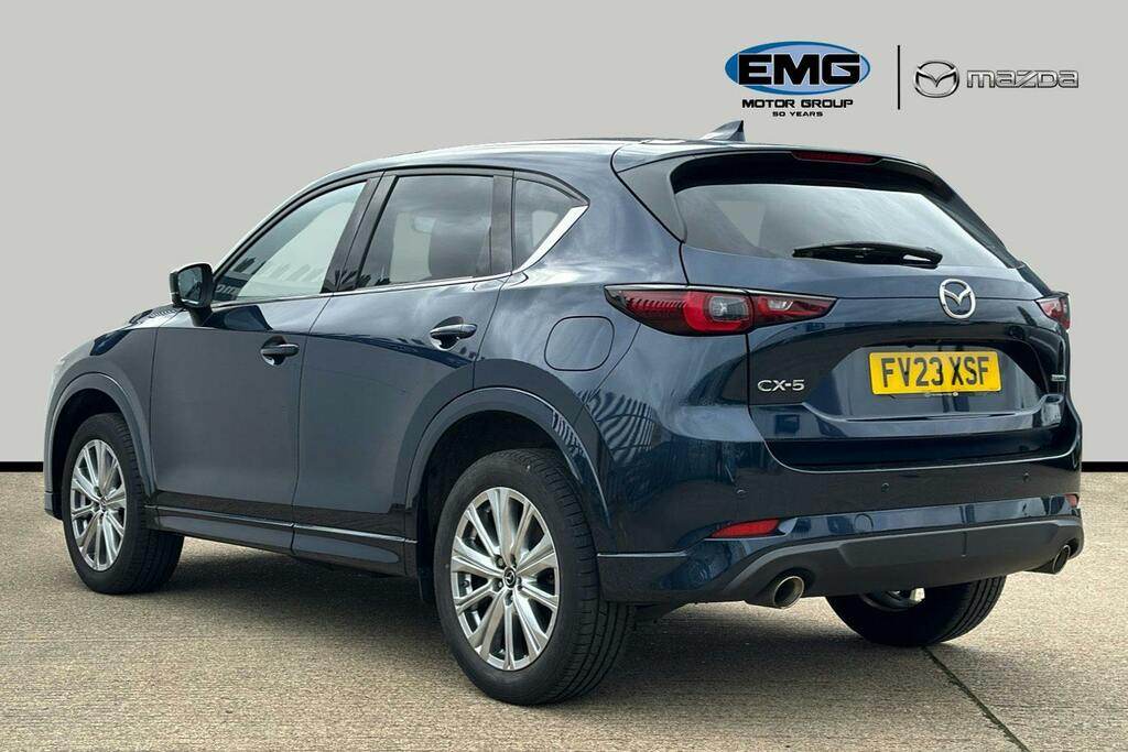 Mazda CX-5 2.0 E Skyactiv G Mhev Takumi Suv FV23XSF Blue #4